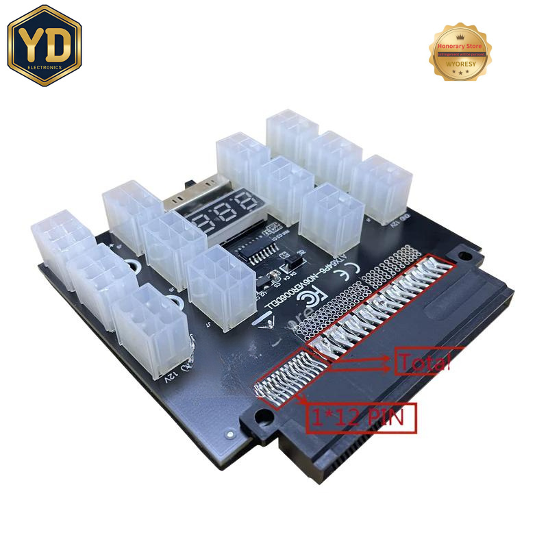 2400W Server Psu Breakout Board - YD PCI-E 12V 50-Pin zu ATX