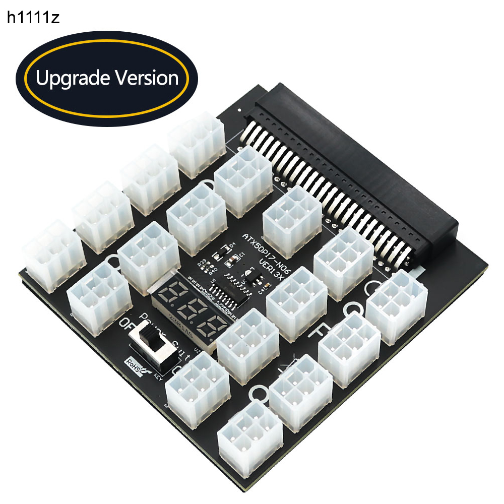 2400W Server Psu Breakout Board - PCI-E 12V 50Pin auf ATX 17