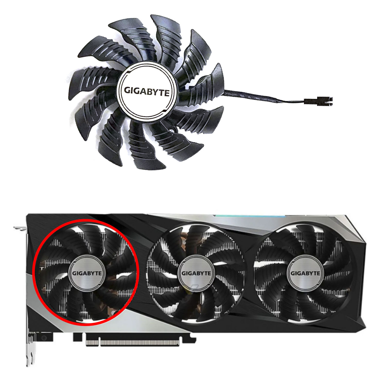 3 FAN Brandneuer 4PIN 85MM T12 – Rtx 3070 8Gb Graphics Card Bewertung und Preis